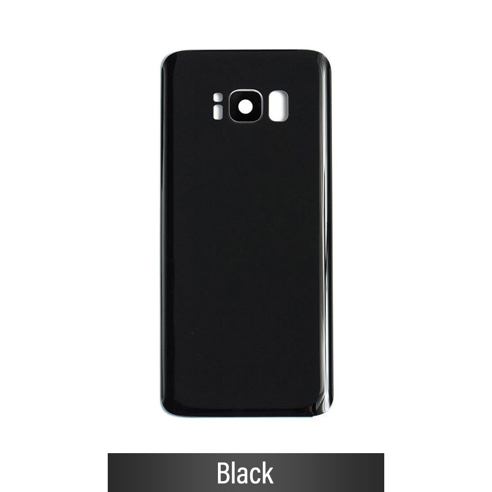 Red Rear Cover Glass For Samsung Galaxy S8 Plus G955F-Black Red Rear Cover Glass For Samsung Galaxy S8 Plus G955F-Black